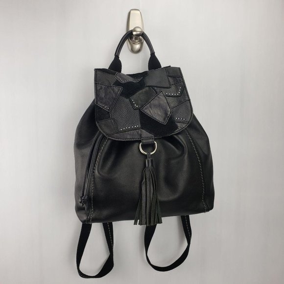 The Sak Handbags - The Sak, black leather back pack